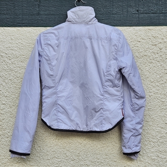 Prada y2k short light purple nylon winter jacket size IT 42 US 6 - Picture 2 of 15